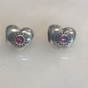Pandora heart charms